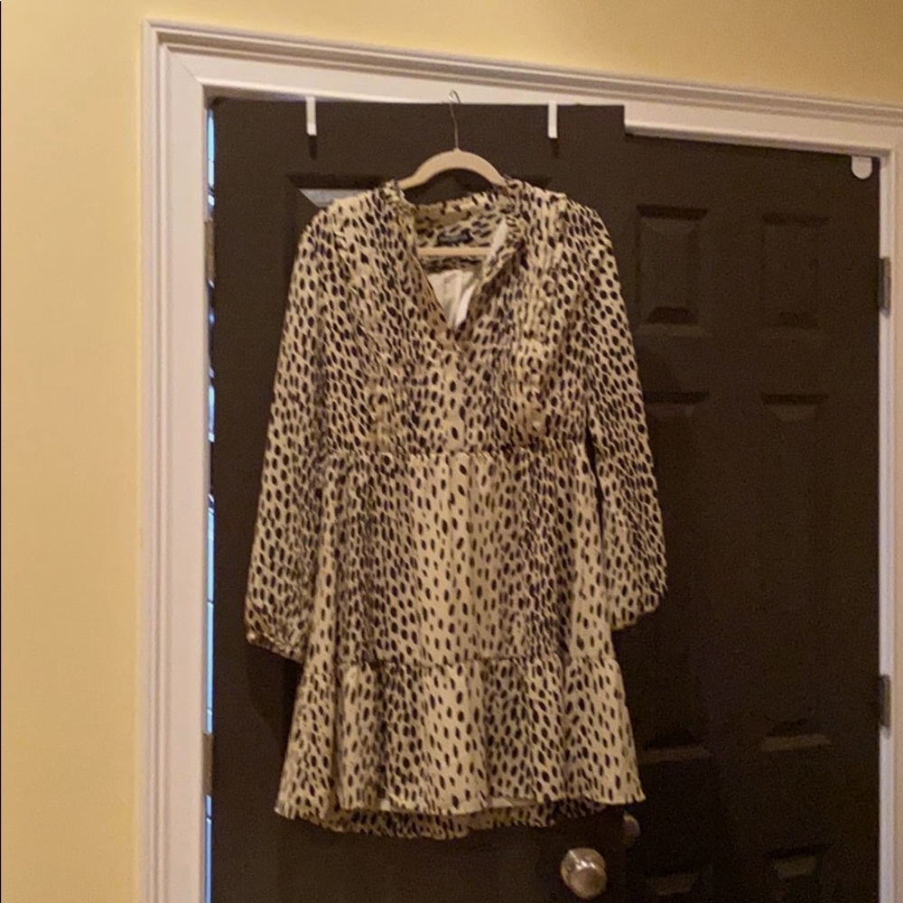 J Crew Mercantile Animal Print Dress- never worn!